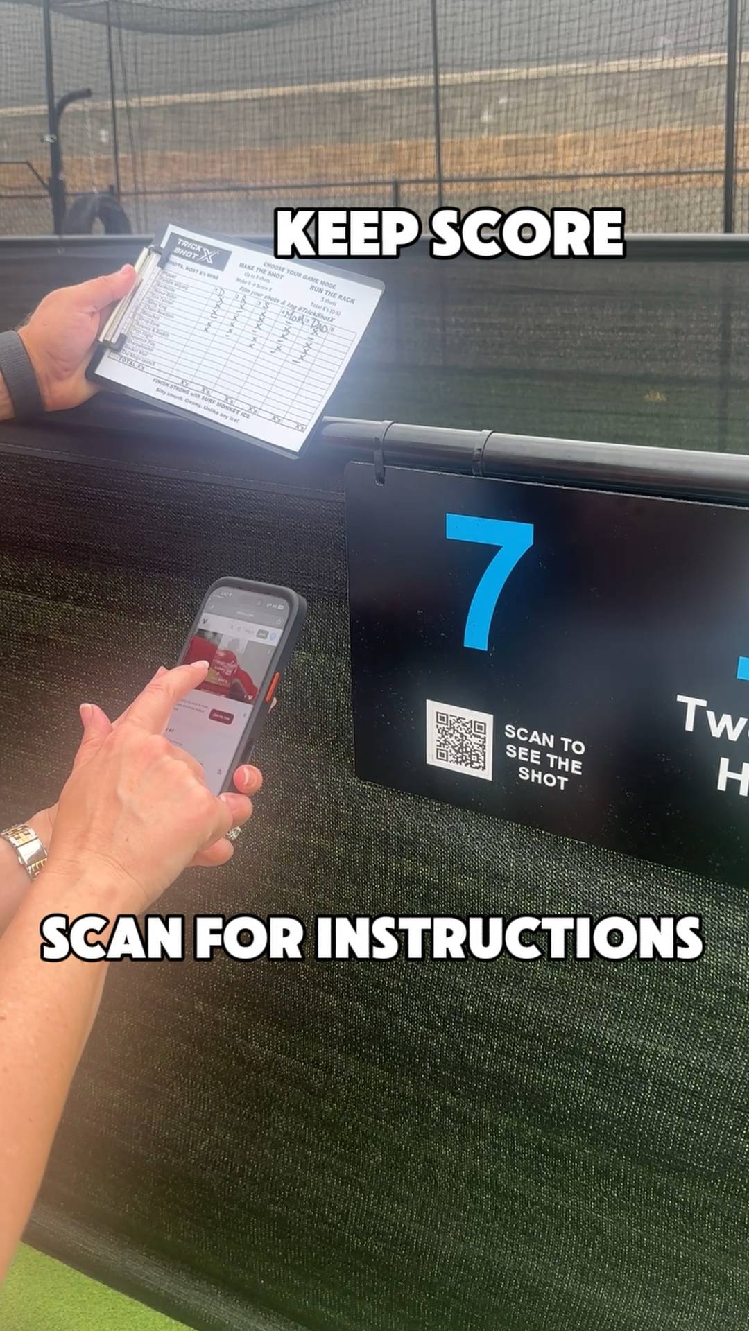 Keep Score and Scan for Instructions